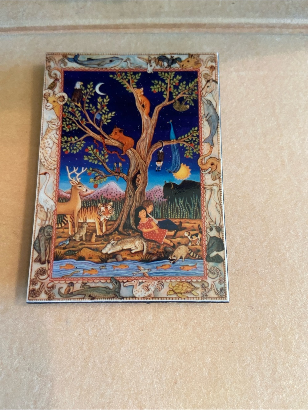 Mint Condition Vintage 1992 Artworx Woodstock NY Pin. Henri Rousseau The Dream.